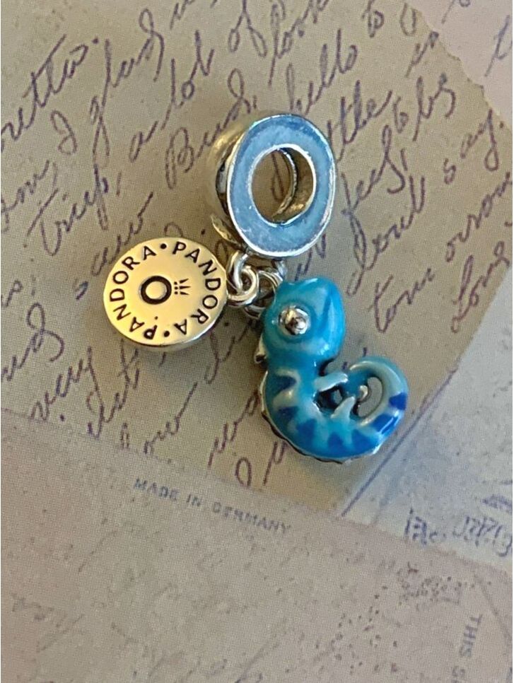 Pandora Sterling Silver Chameleon Dangle Charm